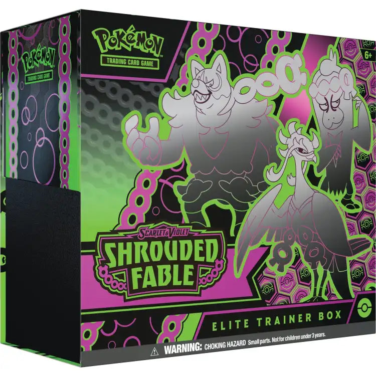 Pokémon TCG: Scarlet & Violet: Shrouded Fable - Elite Trainer Box (Case m. 10 stk.) - ADLR Poké-Shop