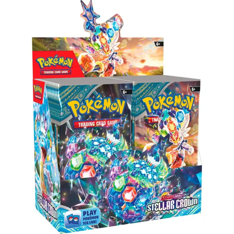 Pokémon TCG: Scarlet & Violet: Stellar Crown - Booster Box - ADLR Poké-Shop