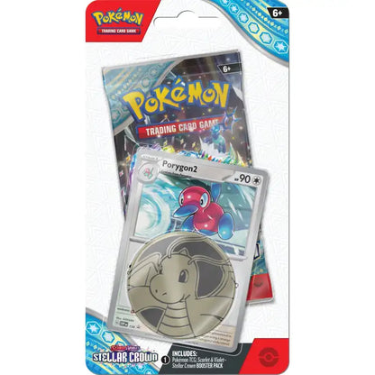 Pokémon TCG: Scarlet & Violet: Stellar Crown - Checklane Blister Pack - ADLR Poké-Shop