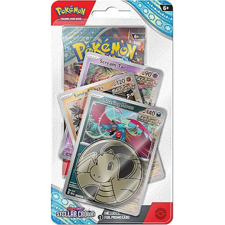 Pokémon TCG: Scarlet & Violet: Stellar Crown - Premium Checklane Blister Pack - ADLR Poké-Shop