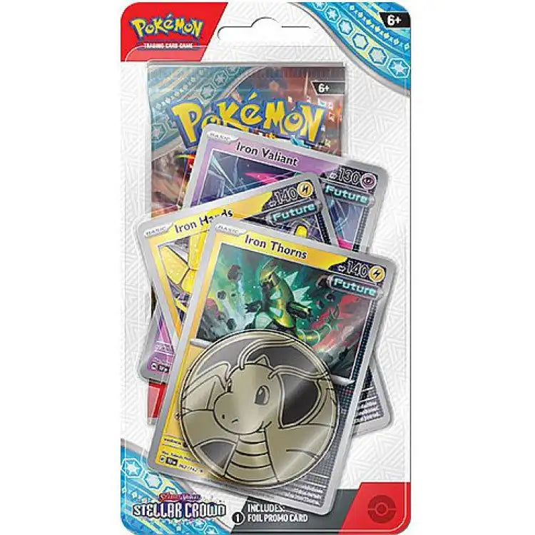 Pokémon TCG: Scarlet & Violet: Stellar Crown - Premium Checklane Blister Pack - ADLR Poké-Shop