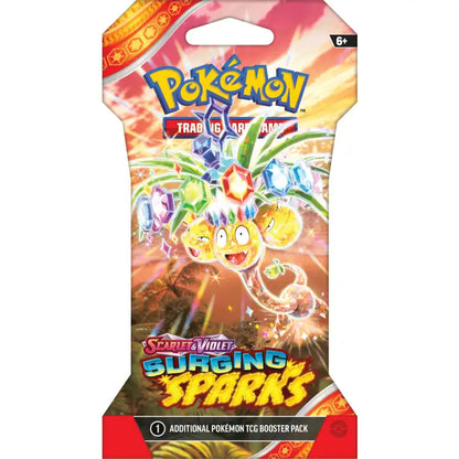 Pokémon TCG: Scarlet & Violet: Surging Sparks - Sleeved Booster Pack - ADLR Poké-Shop