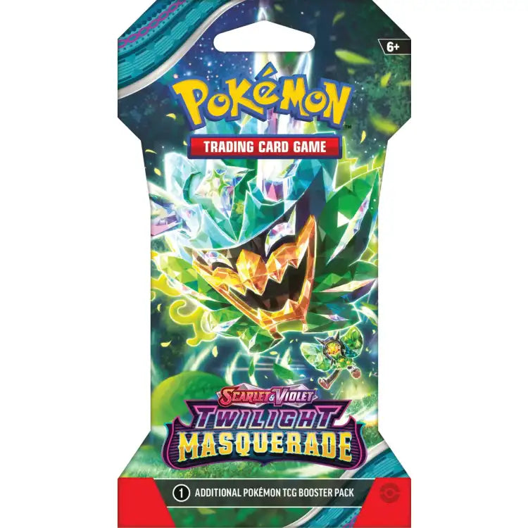 Pokémon TCG: Scarlet & Violet: Twilight Masquerade - Sleeved Booster Pack - ADLR Poké-Shop