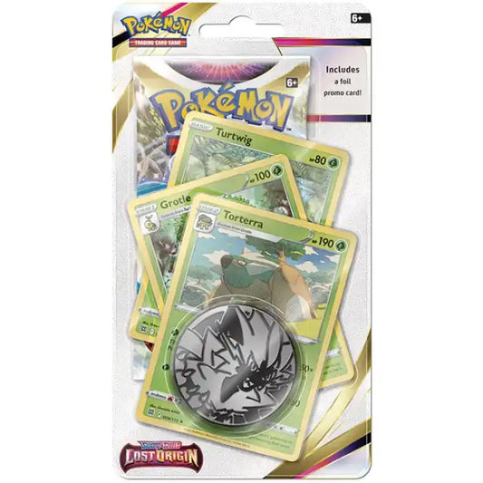 Pokémon: Sword & Shield Lost Origin Premium Checklane Blister - Torterra Samlekort Pokémon 