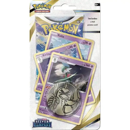 Pokémon: Sword & Shield Silver Tempest Premium Checklane Blister - Gallade Samlekort Pokémon 