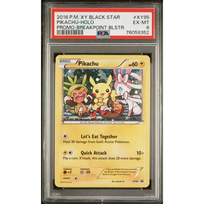 Pokemon XY: Pikachu Holo #XY95 - PSA 6, EX-Mint - ADLR Poké-Shop