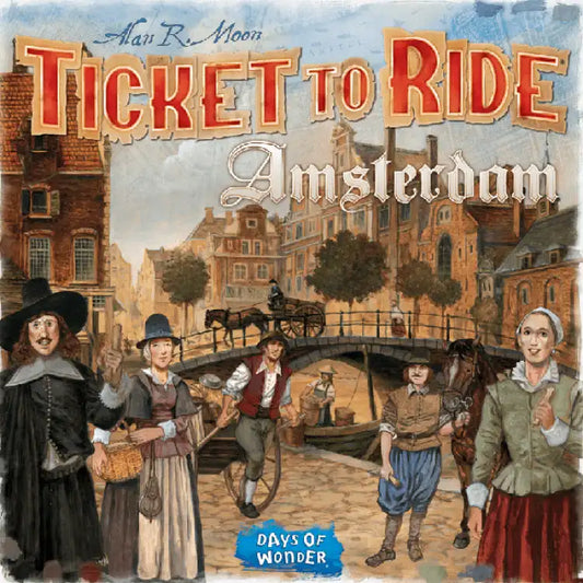 Ticket To Ride - Amsterdam Brætspil (Dansk)
