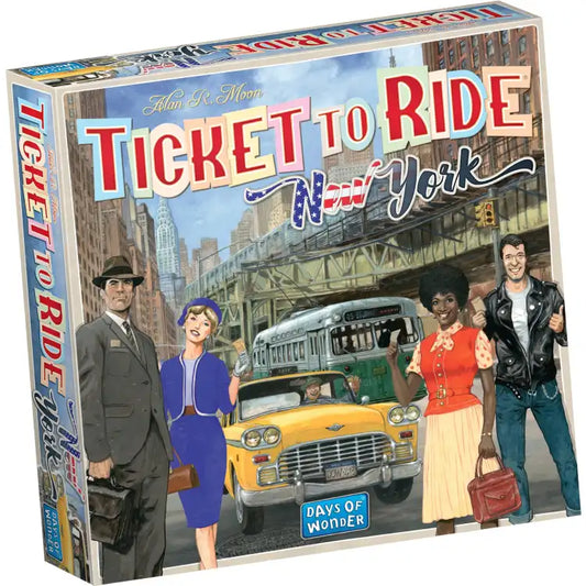 Ticket To Ride - New York Brætspil (Dansk)