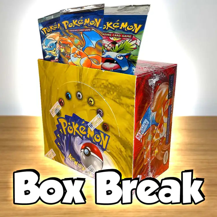 Box Break! - Pokemon Base Set Booster-Pakke - ADLR Poké-Shop