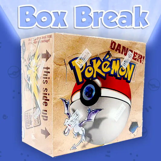 Box Break! - Pokemon Fossil Booster-Pakke - ADLR Poké-Shop