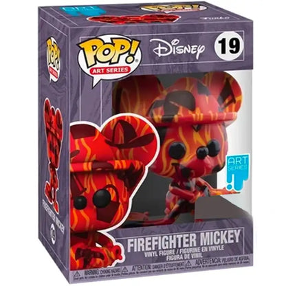 Funko Pop! Art Series: Disney Mickey Mouse Firefighter #19