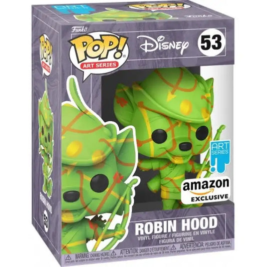 Funko Pop! Art Series: Disney, Robin Hood #53, Amazon Exclusive (inkl. Hard Acrylic Box) - ADLR Poké-Shop