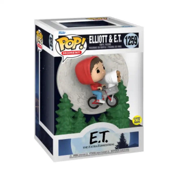 Funko Pop! E.T.: Elliott & E.T. Flying #1259 (Glow in the Dark) - ADLR Poké-Shop