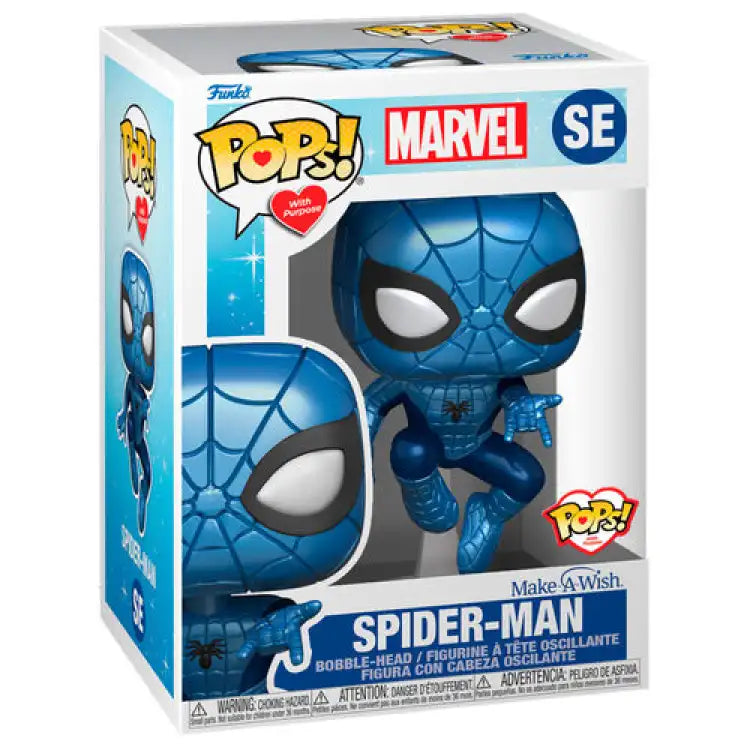Funko Pop! Make-a-Wish 2022: Spider-Man #SE - ADLR Poké-Shop