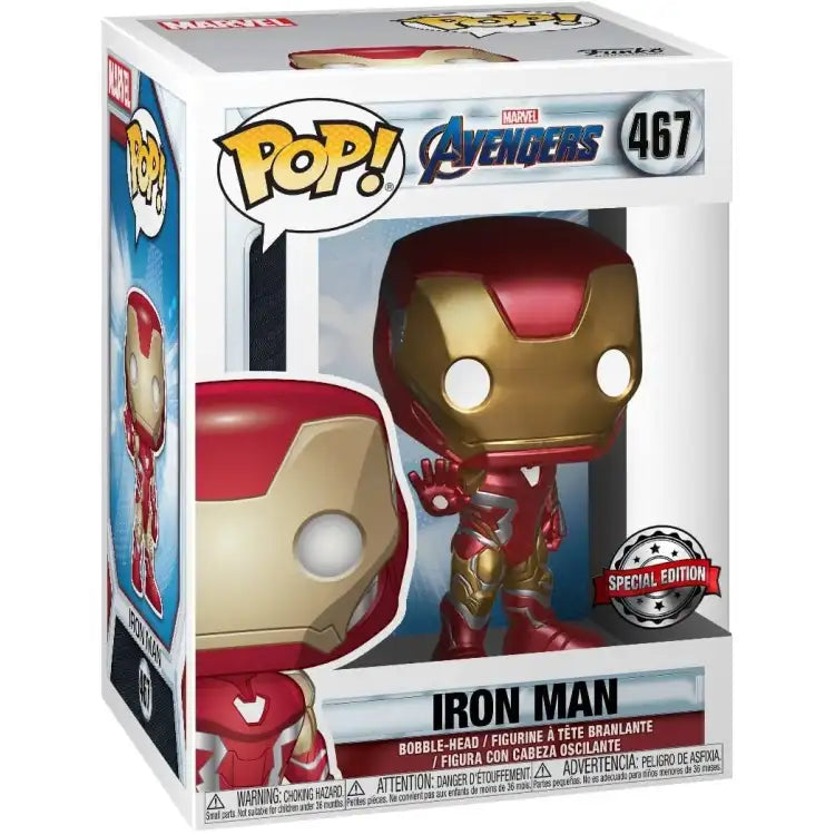 Funko Pop! Marvel Avengers: Iron Man #467 (Special Edition) - ADLR Poké-Shop