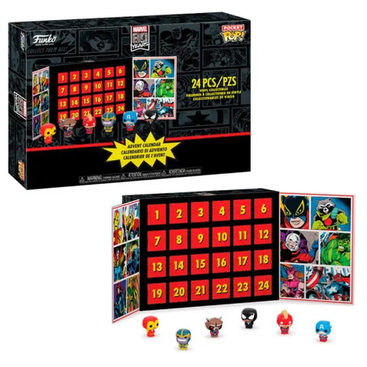 Funko Pop: Marvel - Holiday Calendar/Julekalender - ADLR Poké-Shop