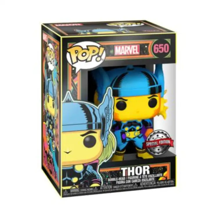 Funko Pop! Marvel: Thor #650 (Black Light) - ADLR Poké-Shop