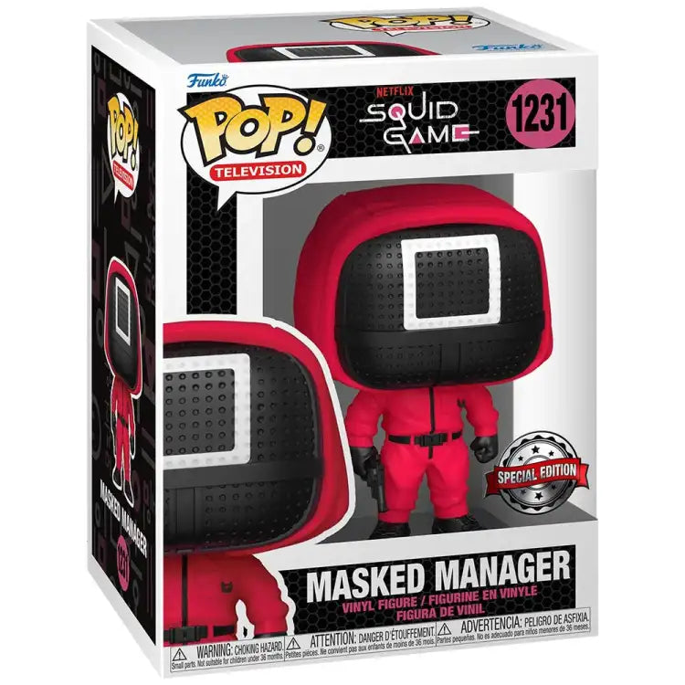 Funko Pop! Squid Game: Masked Manager #1231 - ADLR Poké-Shop