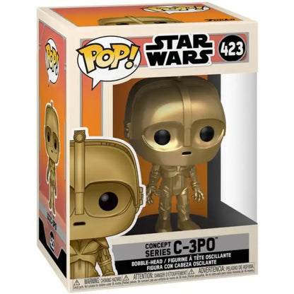 Funko Pop! Star Wars, Concept C-3PO #423 - ADLR Poké-Shop