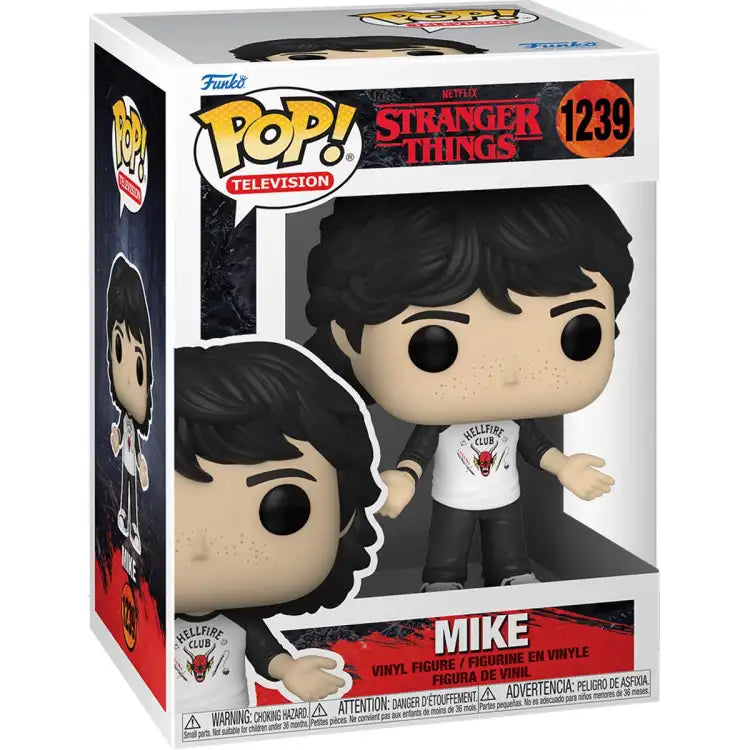 Funko Pop! Stranger Things S4: Mike #1239 - ADLR Poké-Shop