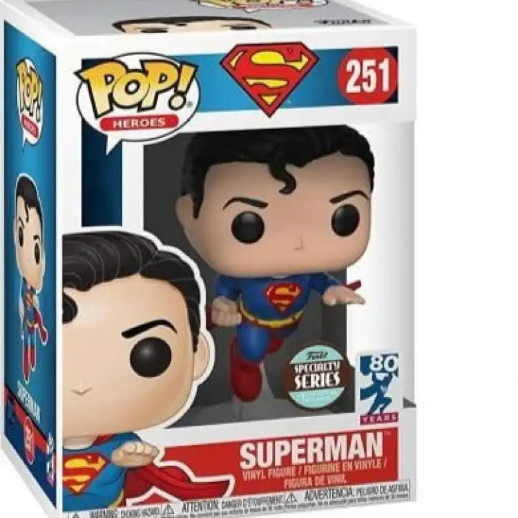 Funko Pop! Superman 80th Anniversary: Superman #251 (Specialty Series) - ADLR Poké-Shop
