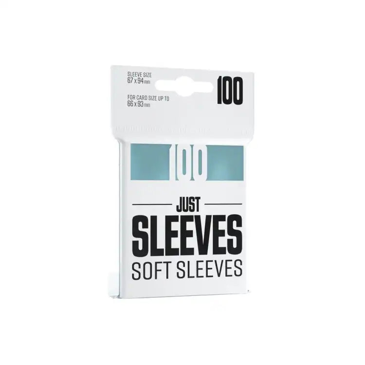Gamegenic: Just Sleeves, Soft Sleeves (Klar), 100 stk - ADLR Poké-Shop