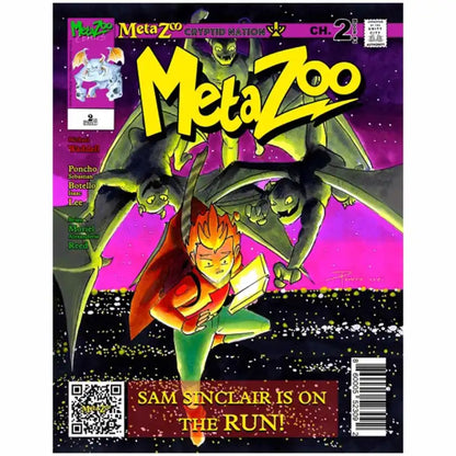 MetaZoo: Cryptid Nation Illustrated Novel #2 + Sealed Holo-Promo - ADLR Poké-Shop