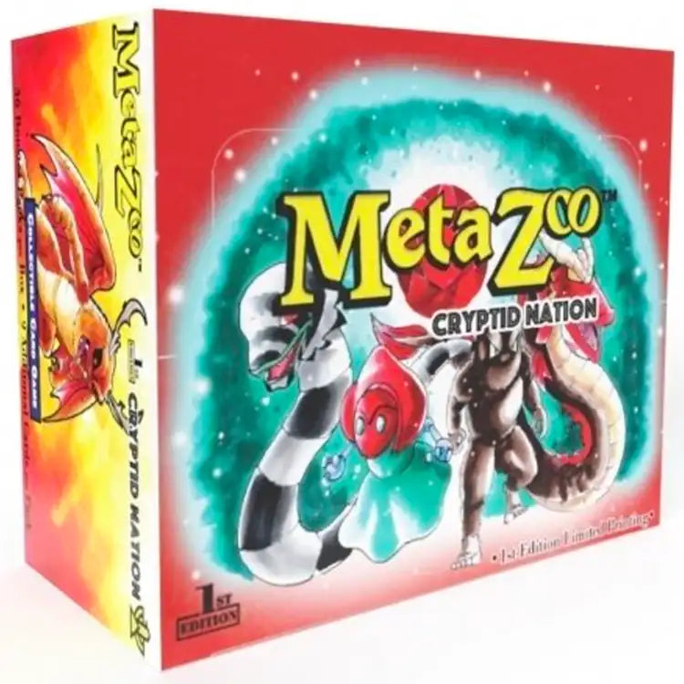 MetaZoo TCG: Cryptid Nation 1st Edition, Booster Box - ADLR Poké-Shop