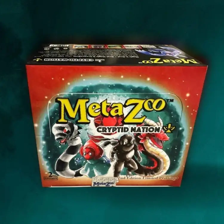 MetaZoo TCG: Cryptid Nation 2nd Edition, Booster Box - ADLR Poké-Shop