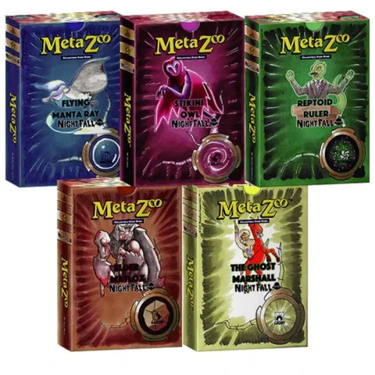 MetaZoo TCG: Nightfall 1st Edition, Theme Decks (5 stk) - ADLR Poké-Shop