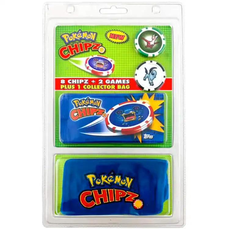Pokemon Chipz: Starter-Blister, 10 Chipz + Collector Bag - ADLR Poké-Shop