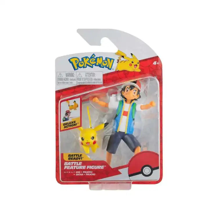 Pokemon Feature Figure: Ash & Pikachu - ADLR Poké-Shop