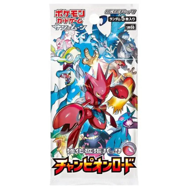 Pokemon S&M: Champion Road, Japansk 30 Pack-Booster Box - ADLR Poké-Shop