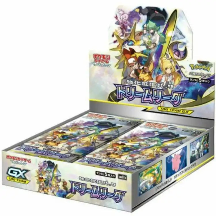 Pokemon S&M: Dream League, Japansk 30 Pack-Booster Box - ADLR Poké-Shop