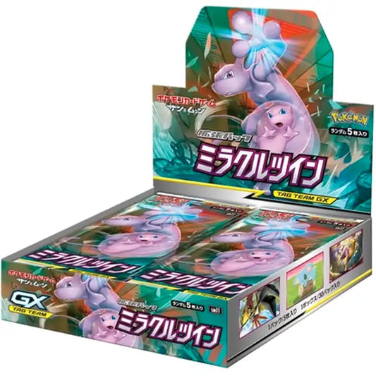 Pokemon S&M: Miracle Twin, Japansk 30 Pack-Booster Box - ADLR Poké-Shop