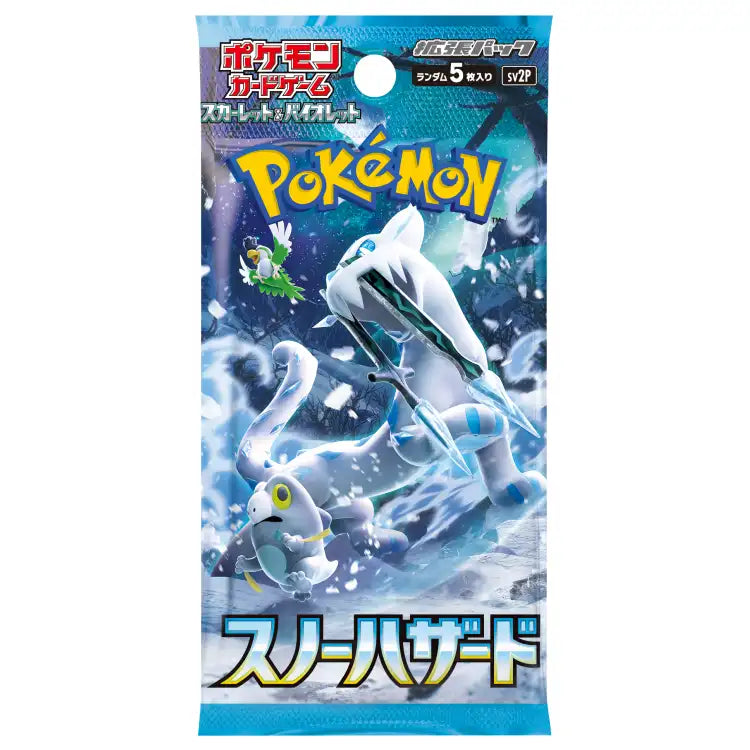 Pokemon S&V: Snow Hazard, Japansk Booster Box - ADLR Poké-Shop