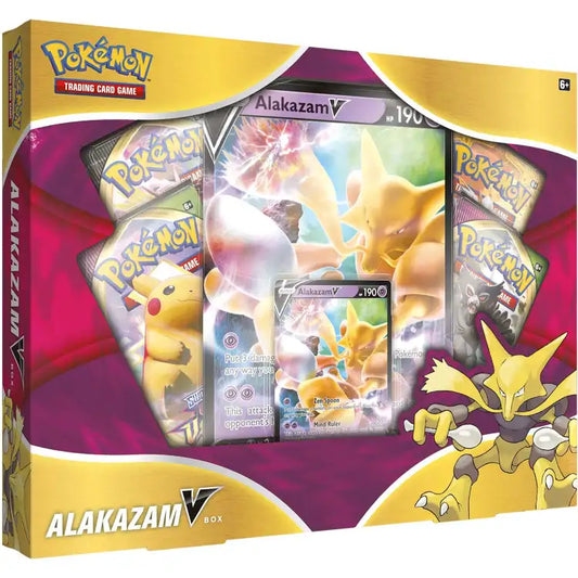 Pokemon SWSH: Vivid Voltage Alakazam V Box - ADLR Poké-Shop