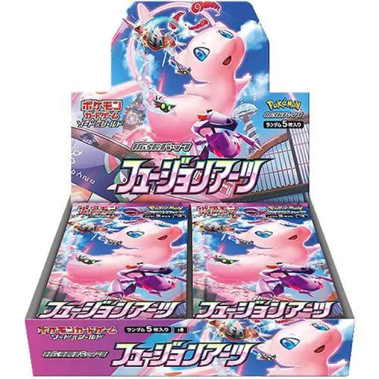 Pokemon SWSH: Fusion Art, Japansk 30 Pack-Booster Box - ADLR Poké-Shop