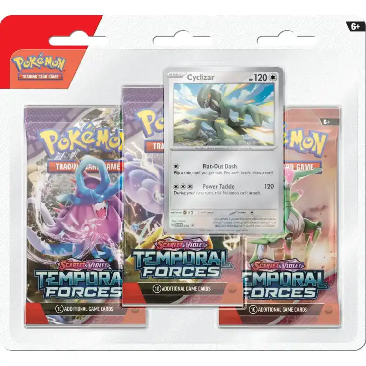 Pokémon TCG: Scarlet & Violet: Temporal Forces - 3-Pack