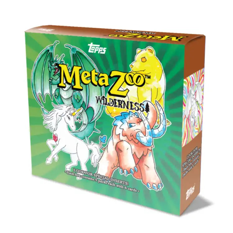 Topps, MetaZoo TCG: Wilderness Booster Box - ADLR Poké-Shop