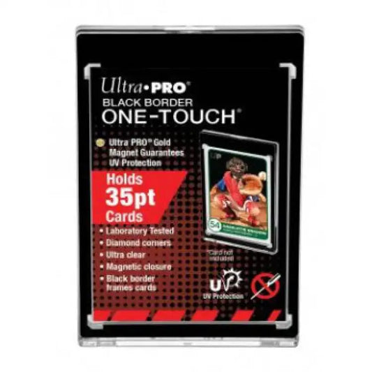 Ultra Pro: One Touch 35 pt. Magnetic Holder, Black Border - ADLR Poké-Shop