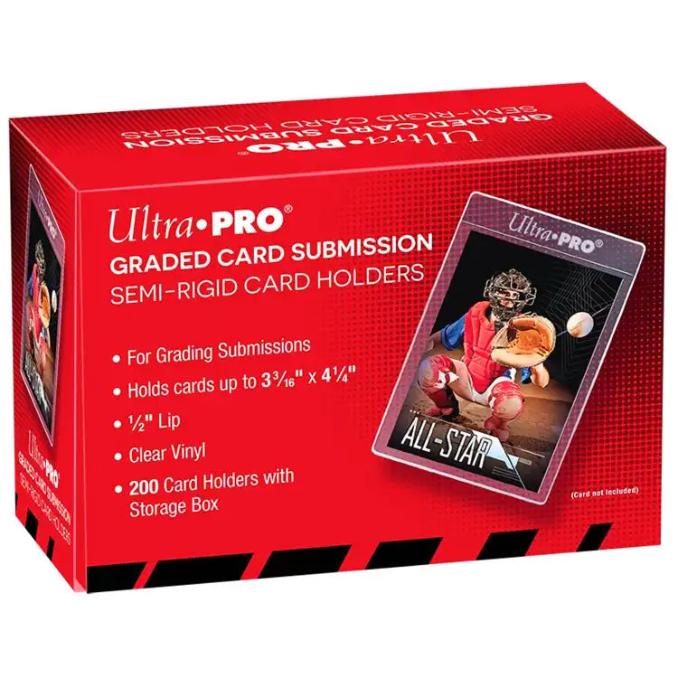 Ultra Pro: Semi-Rigid Card Holders 200 stk
